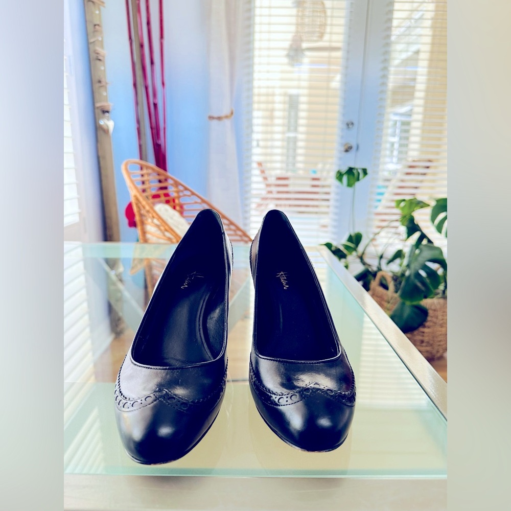Cole Haan Nike Air Oxford black pumps